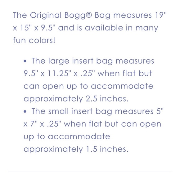 Authentic BOGG Bag Combo - Picture 3 of 3